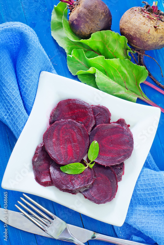 Photo: boiled beet boiled beet
