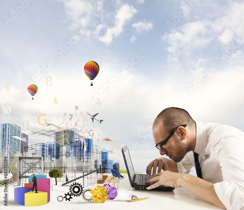 Photo: Creativity of an architect Creativity of an architect