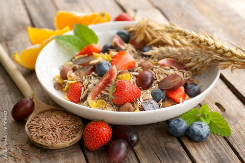 Photo: Muesli aux fruits Muesli aux fruits