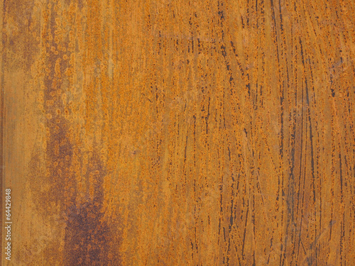 Photo: Rusted steel Rusted steel