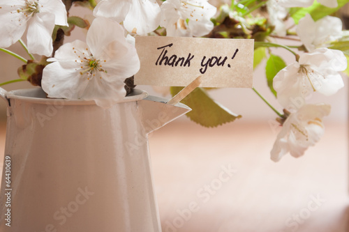Photo: THANK YOU hand lettering. THANK YOU hand lettering.