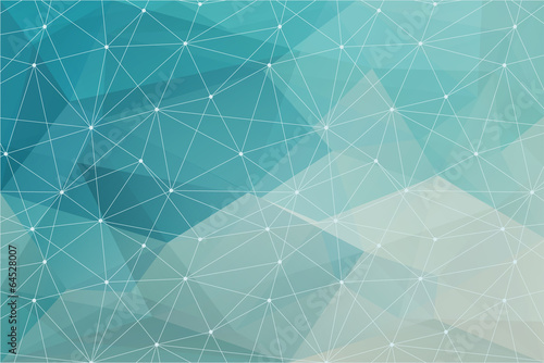 abstract polygonal background, vector