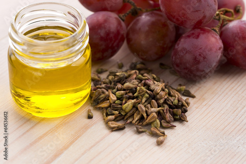 Photo: grape seed oil grape seed oil