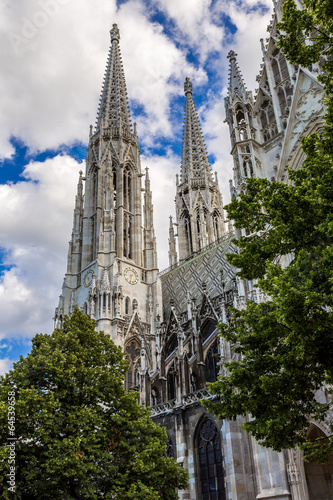 Photo: Votive Church in Vienna, Capital of Austria Votive Church in Vienna, Capital of Austria