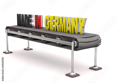 Illustration: Made in Germany Line Made in Germany Line