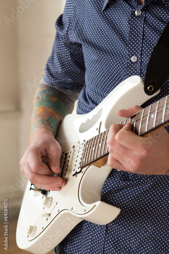 Photo: Man with guitar Man with guitar