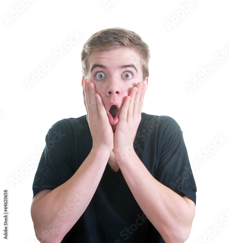 Photo: Teenager staunt Teenager staunt
