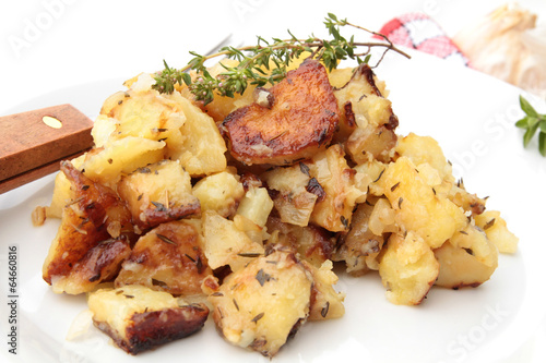 Photo: pommes de terre sautées pommes de terre sautées