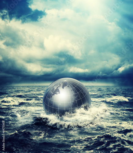 Photo: world in sea world in sea