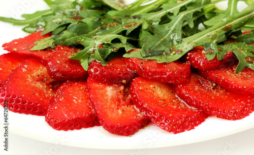 Photo: strawberry carpaccio strawberry carpaccio