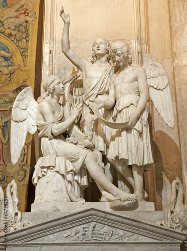 Photo: Bergamo - tomb of the composer Simone Mayr - cathedral Bergamo - tomb of the composer Simone Mayr - cathedral