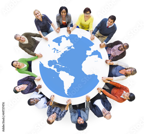 Photo: Multiethnic Diverse People in a Circle Holding Hands Multiethnic Diverse People in a Circle Holding Hands