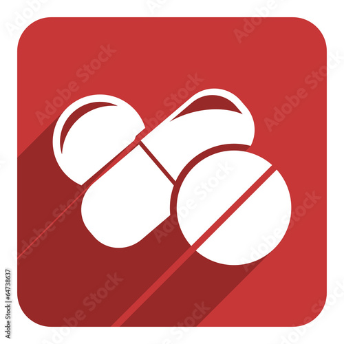 Illustration: pharmacy flat icon pharmacy flat icon
