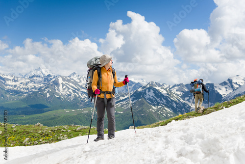 Photo: hiking in mountains hiking in mountains