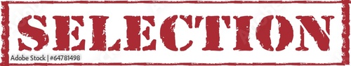 Vector: tampon sélection tampon sélection