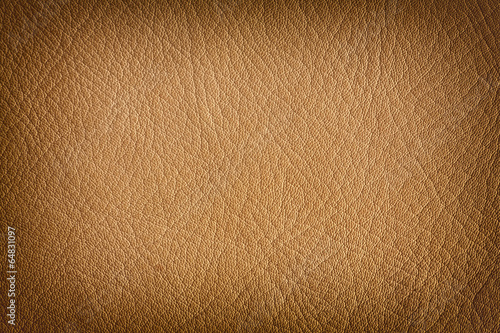 Photo: Natural leather background Natural leather background