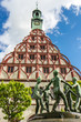 Gewandhaus Zwickau mit Brunnen Gewandhaus Zwickau mit Brunnen
