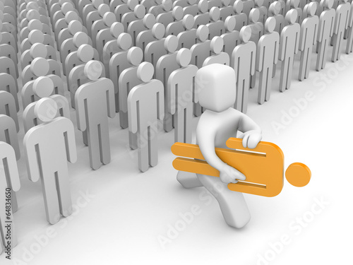 Illustration: Find a new employee Find a new employee