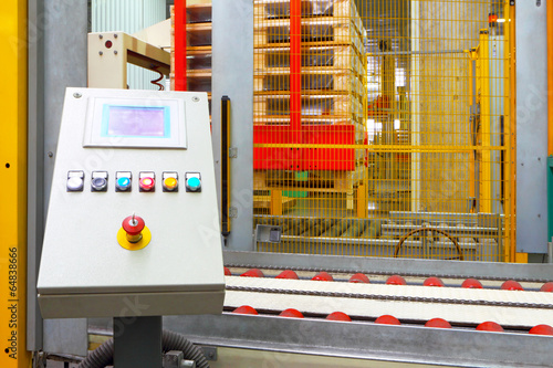 Photo: The conveyor line at factory The conveyor line at factory