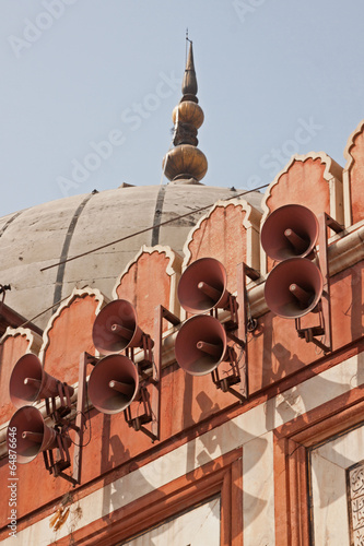 Photo: Loudspeaker array Loudspeaker array