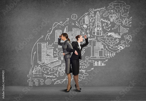 Photo: concept of a teamwork concept of a teamwork
