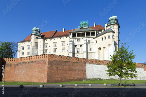  Wawel royal castle in Krakow, Poland