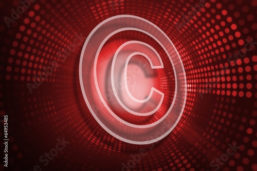 Illustration: Composite image of copyright symbol Composite image of copyright symbol