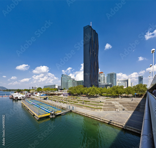 Photo: Danube City Vienna with the brand new DC-Tower Danube City Vienna with the brand new DC-Tower