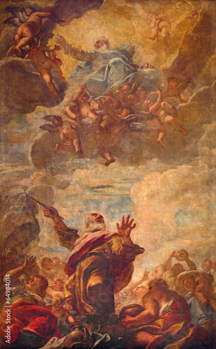 Photo: Venice - Moses Strikes Water from a Rock Venice - Moses Strikes Water from a Rock