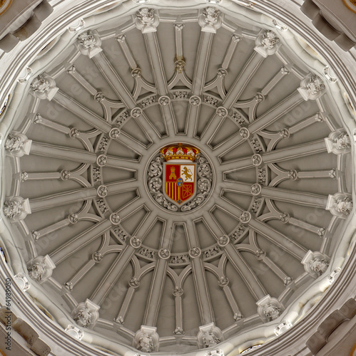 Photo: Madrid - Cupola of church of hl. Theresia Madrid - Cupola of church of hl. Theresia