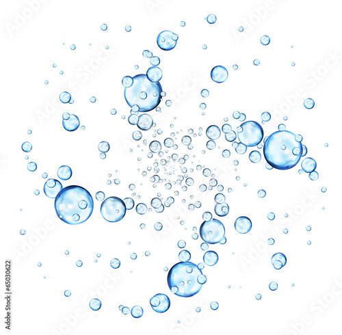 Illustration: swirl bubbles swirl bubbles