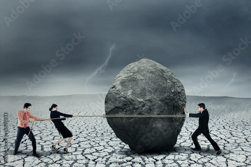 Photo: Big business adversity Big business adversity