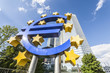 Famous euro sign in Frankfurt am Main Famous euro sign in Frankfurt am Main