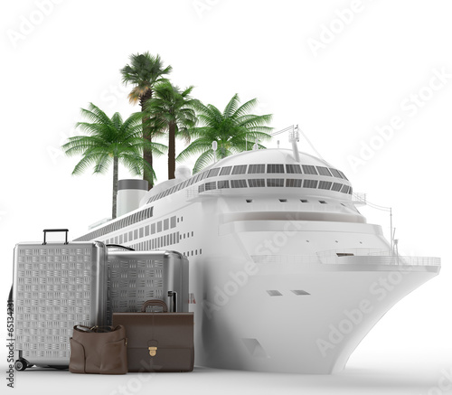Illustration: Vacaciones - Crucero Vacaciones - Crucero