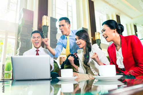 Photo: Asian businesspeople having meeting Asian businesspeople having meeting