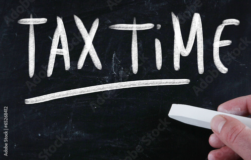 Photo: tax time tax time