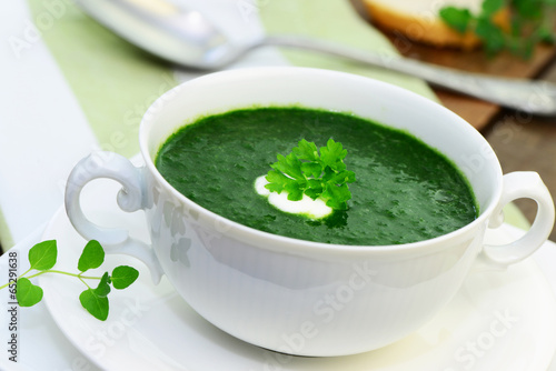 Photo: Spinatsuppe Spinatsuppe