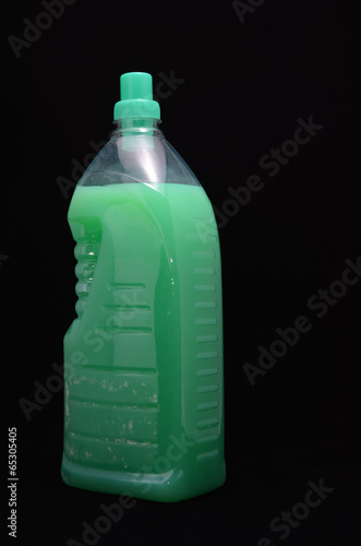 Photo: Green Shampoo Bottle Green Shampoo Bottle