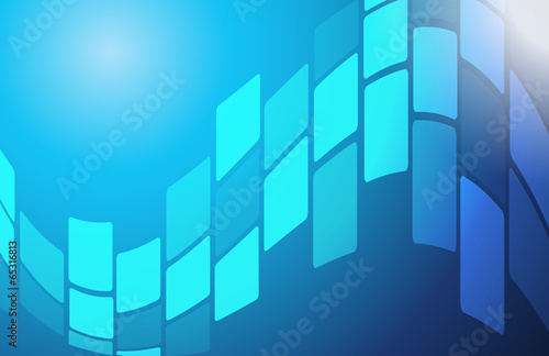 Illustration: blue Abstract technology background illustration blue Abstract technology background illustration