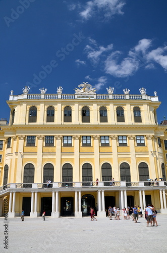 Photo: Schönbrunn Castle in Vienna, Austria Schönbrunn Castle in Vienna, Austria
