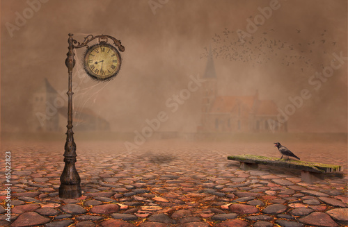 Photo: behind time behind time