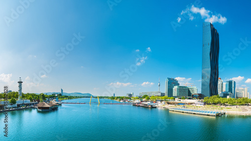 Photo: Wien danube Skyline Wien danube Skyline