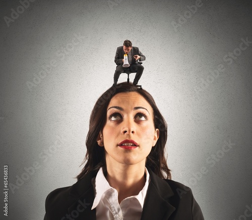Photo: Pressure of the boss Pressure of the boss
