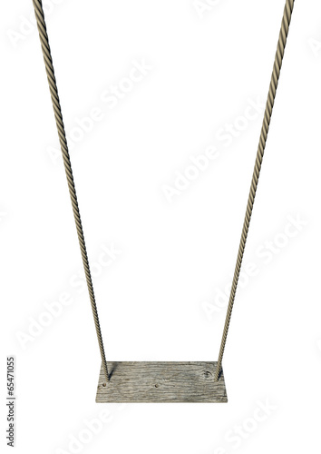 Photo: Rope Swing Isolated Rope Swing Isolated