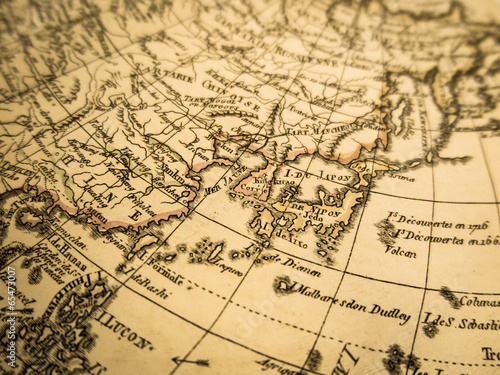 Photo: 古地図 アジア 古地図 アジア