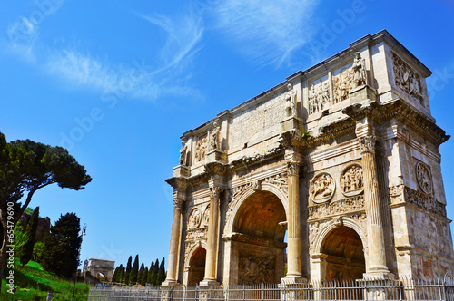 Photo: Arch of Constantine in Rome, Italy Arch of Constantine in Rome, Italy