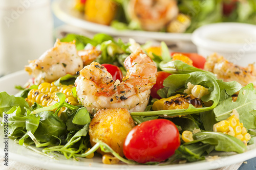 Photo: Healthy Shrimp and Arugula Salad Healthy Shrimp and Arugula Salad
