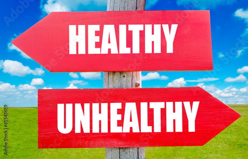 Photo: Healthy or unhealthy Healthy or unhealthy