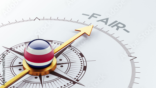Illustration: Costa Rica. Fair Concept Costa Rica. Fair Concept