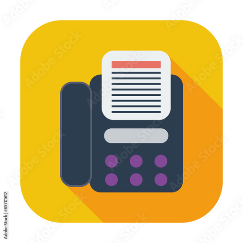 Vector: Fax icon. Fax icon.